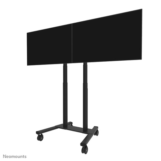 Neomounts ADM-875BL2 Dubbele schermadapter 42–65 inch – zwart – productaanzicht bij TVBeugels.nl