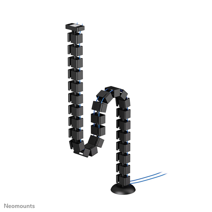 Neomounts ADS06-132BL Kabelgeleider met magnetische bevestiging – zwart – productaanzicht bij TVBeugels.nl