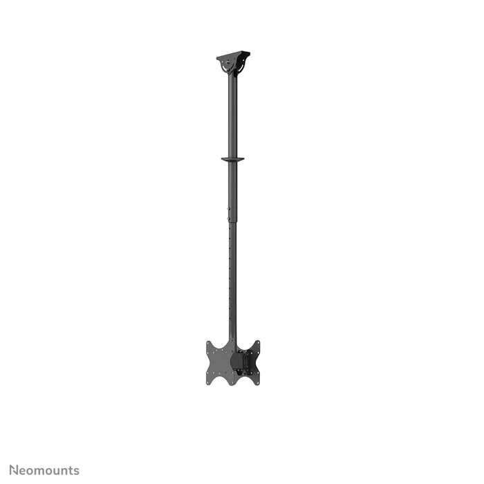 Neomounts CL35-340BL22 Dual monitor/TV-beugel plafond 23-43" - h 106-156 cm – detailaanzicht 2