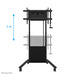 Neomounts FL55-885BL1 TV trolley 65-105" - gemotoriseerd – detailaanzicht 3