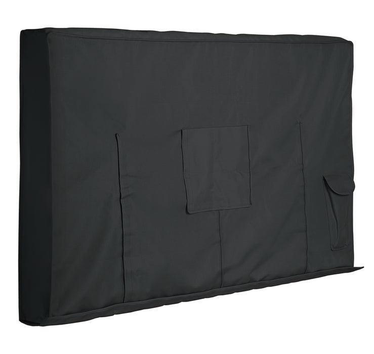 TVBeugels TOP Deals 6: TV-Beschermhoes voor Buiten | 30" - 32" | Uitstekende Kwaliteit Oxford-Doek | Apart vak voor Afstandsbediening | Zwart
