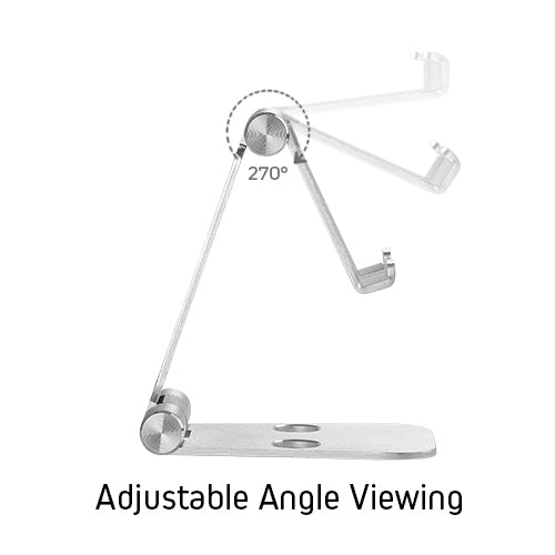 Wolff Mount Aluminium Opvouwbare Tablet- en Telefoonhouder – TVB-130