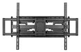 Wolff Mount Heavy Duty muurbeugel voor Samsung 60–120 inch – ingeklapte beugel van voren