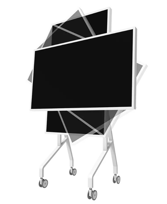 Neomounts MOVE Go Flip FL50-515WH1 – Premium trolley voor Samsung Flip 55" & 65"