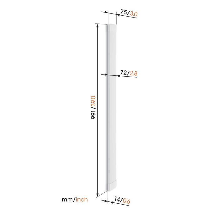 Vogel's TVA 7000 kabelgoot 95 cm wit